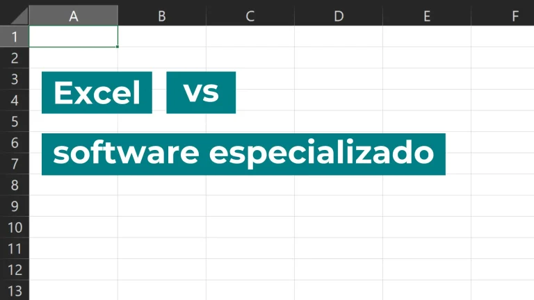 Hojas de cálculo vs software empresarial. Ventajas de actualizarte